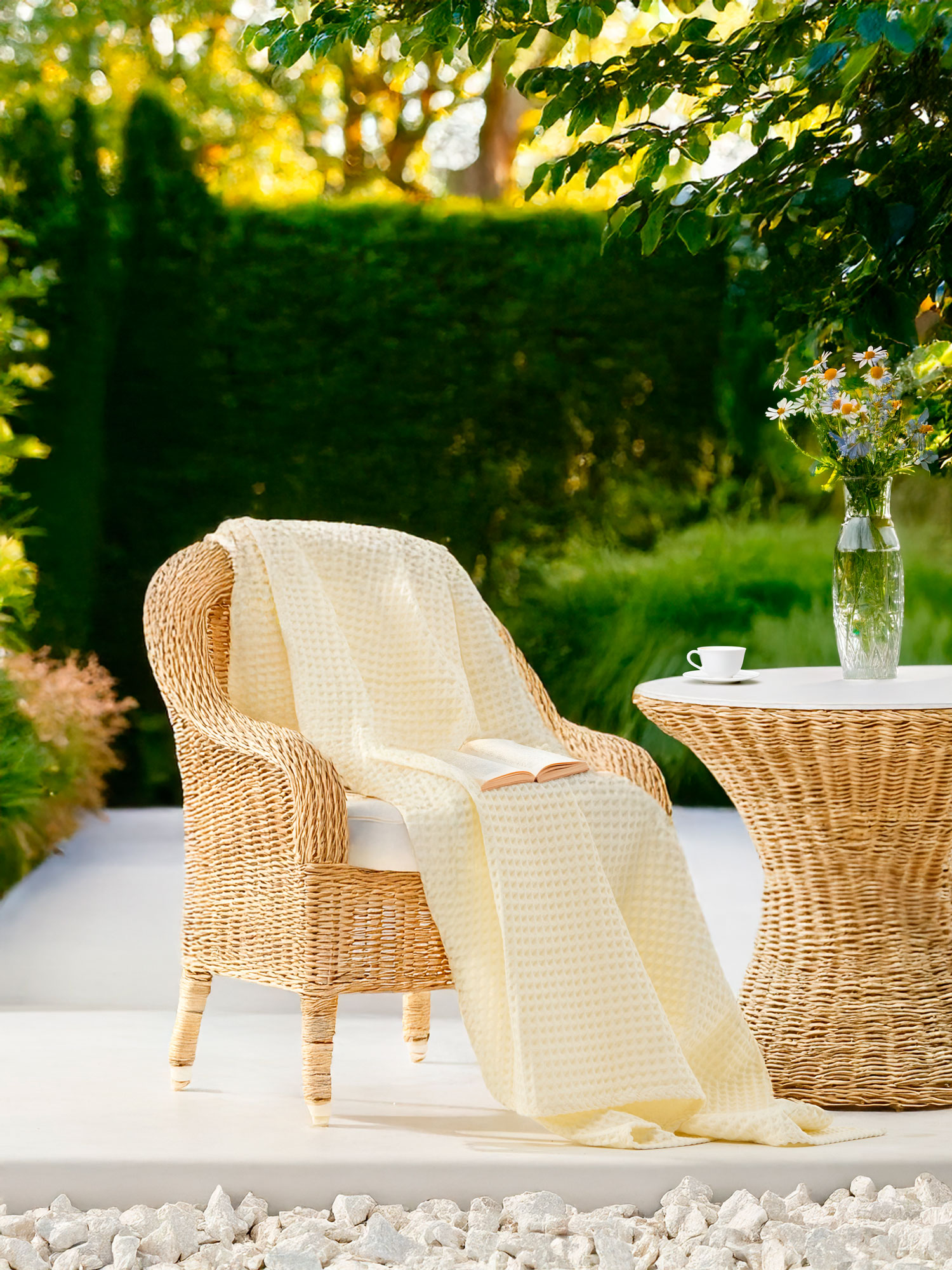 Покрывало вафельное 