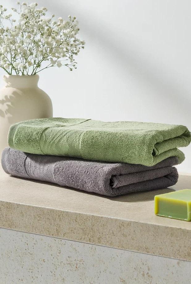 Набор из 2х махровых полотенец Веларио (70х130/70*130)