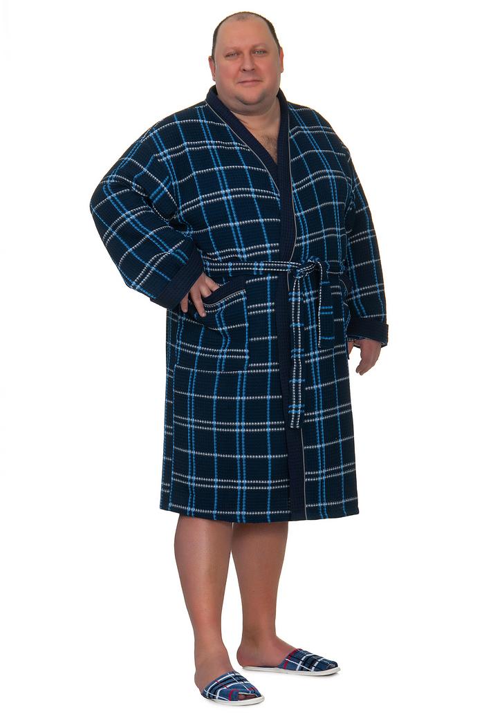 Халат вафельный мужской 