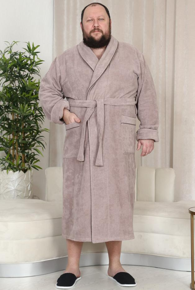 Халат велюровый мужской 