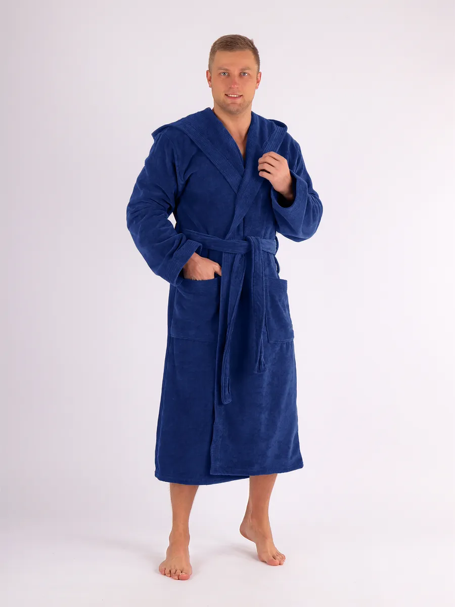 Халат велюровый мужской 