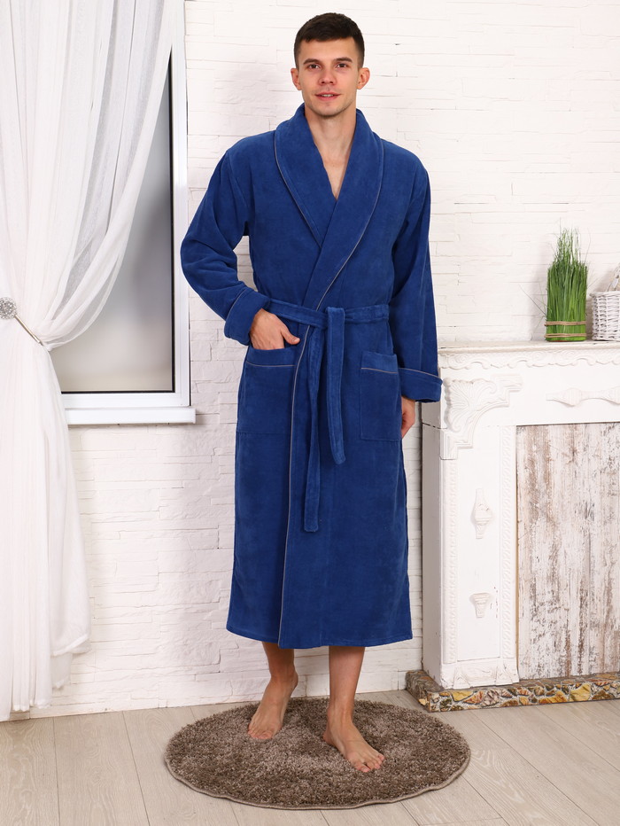 Халат велюровый мужской 