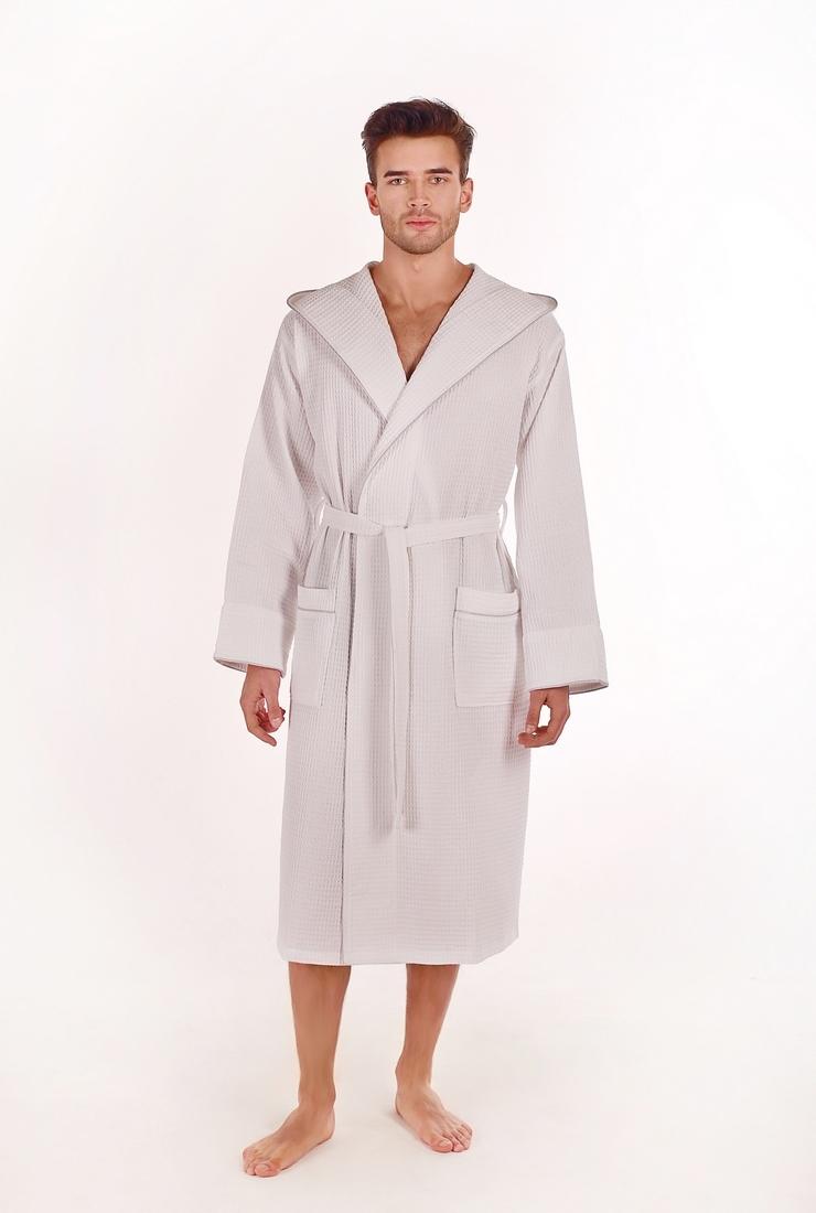 Халат вафельный мужской 